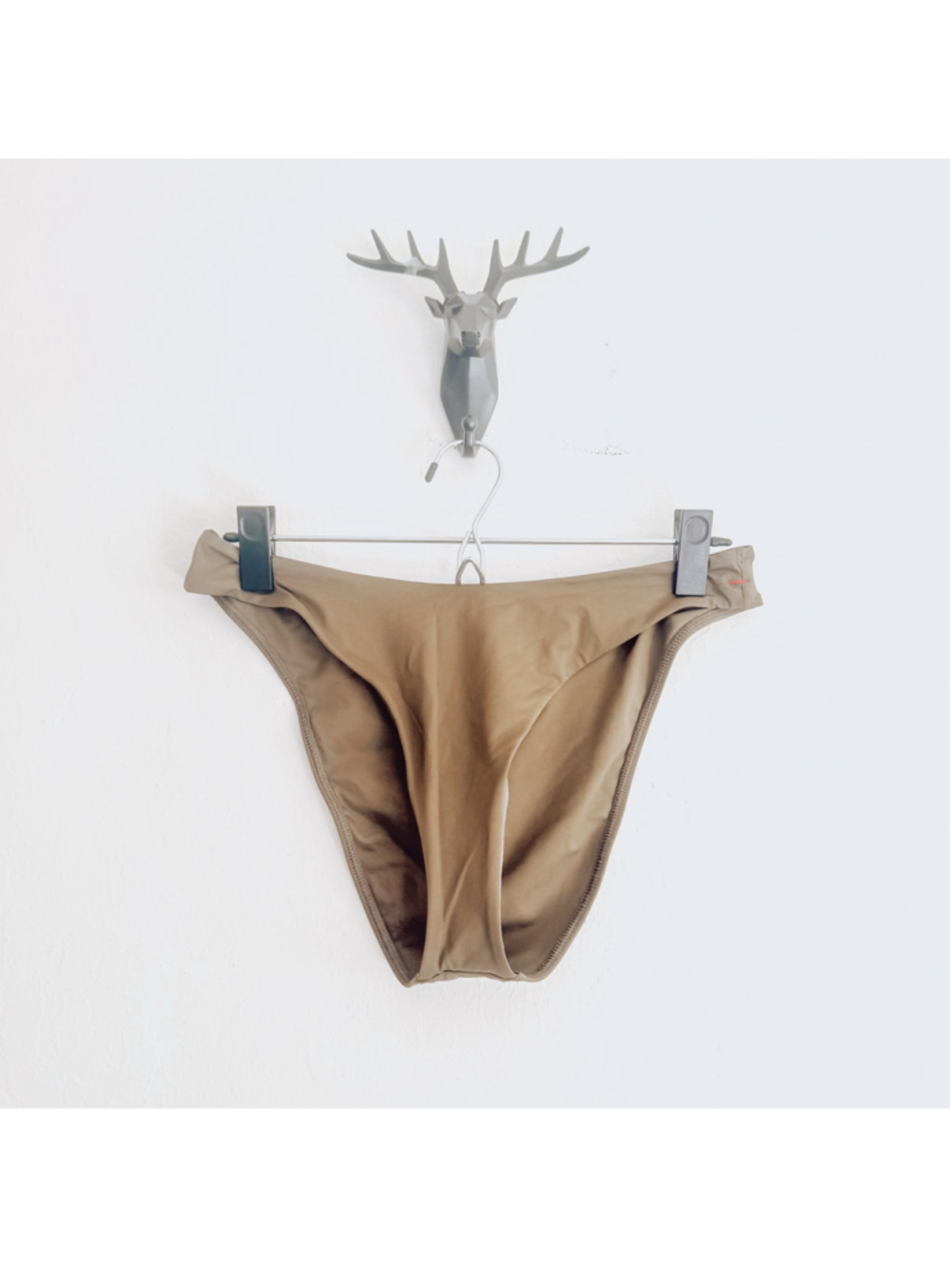 Women's Everlane Bikini Bottoms Size M Brown NWOT